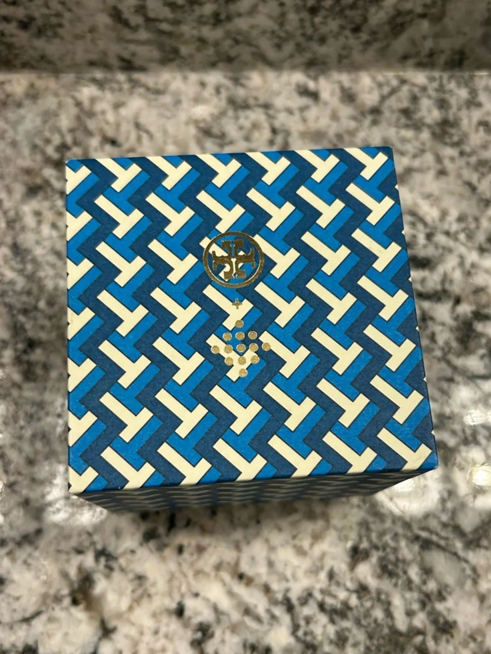 Tory Burch Fitbit Multi-Color Rainbow Metal Hinged Bracelet New in box